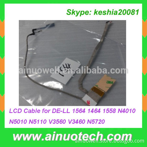 original new Laptop LCD Cable for DELL 1564 1464 1558 N4010 V3560 V3460 N5720 N5110 N5010 Laptop LCD Flex Screen cable